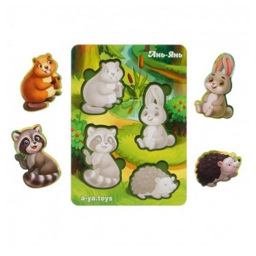 Вкладиші "Лісові тварини 2"