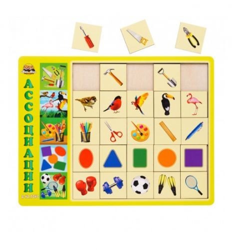 Дерев'яна гра "Асоціації"