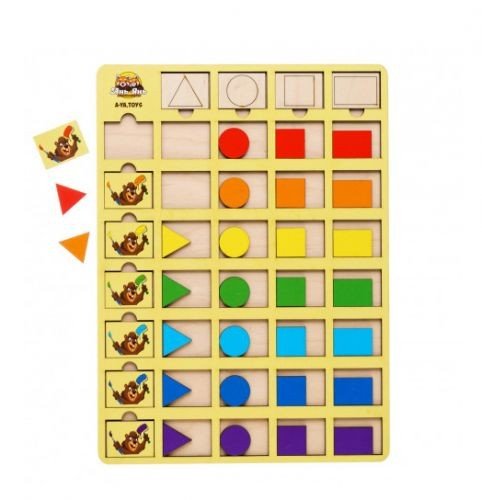 Сортер-вкладиш "Бобри-маляри"