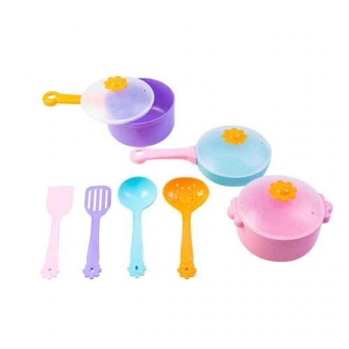 Набір столового посуду "Ромашка", 10 ел, пастель