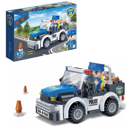 Конструктор "Поліцейський джип", 80 дет.