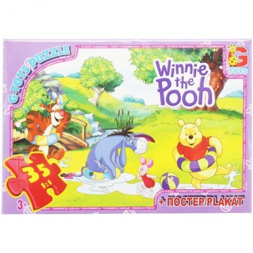 Пазли "Вінні Пух", 35 елементів + плакат