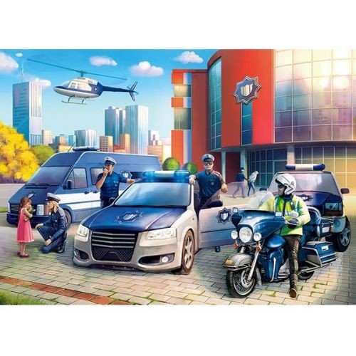 Пазли "Поліцейська ділянка", 120 елементів