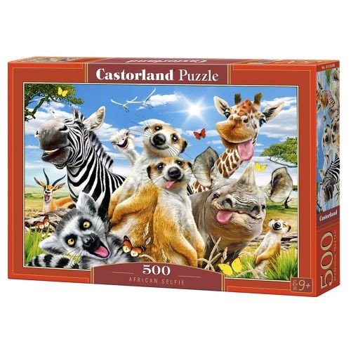 Пазли "Африканське селфі", 500 елементів