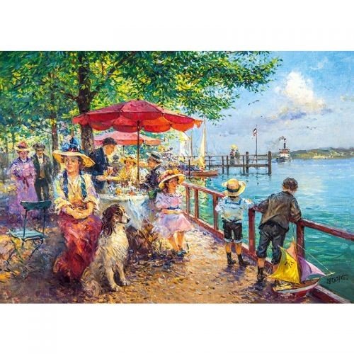 Пазли "Кафе Хавель, Берлін", 1000 елементів Cherry Pazzi