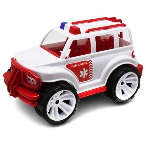Пластикова машинка "Позашляховик: Швидка допомога"