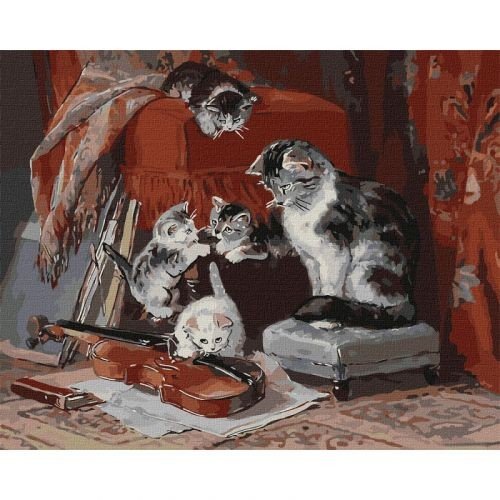 Картина за номерами "Маленькі музиканти" ★★★★