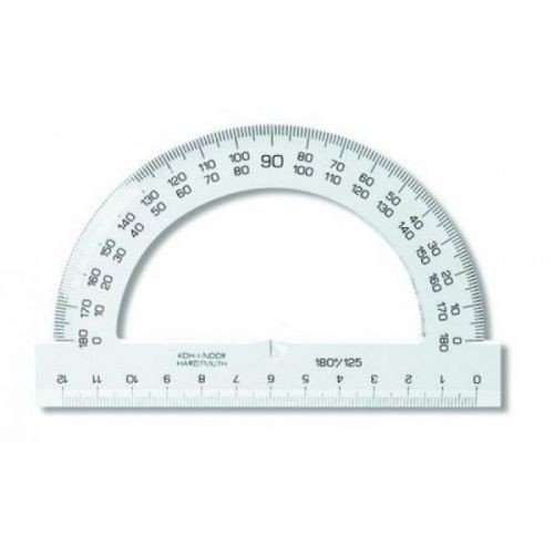 Транспортир прозорий