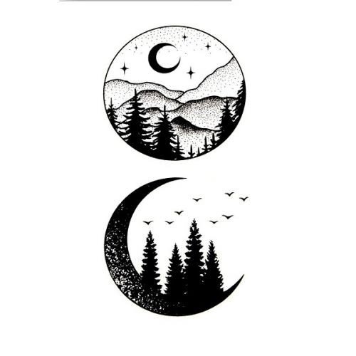 Тату "Під зоряним небом"