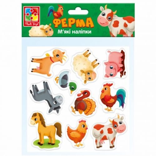 М'які наклейки "Ферма"