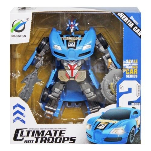 Трансформер "Ltimate bot troops", синій