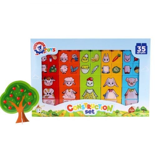 Конструктор з малюнками тварин