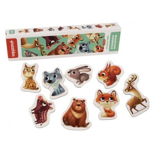 Пазли "Гірські звірі Карпат", 16 штук