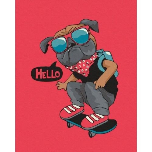 Картина за номерами "Бешкетник"