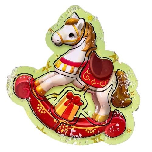 Контурний пазл "Коник"