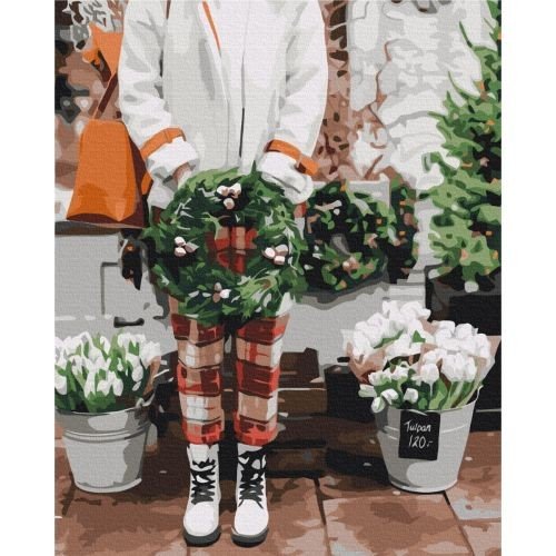 Картина за номерами "Зимові декорації ©Оксана Воробій" ★★★★