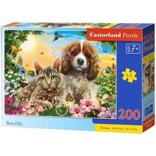 Пазли "Найкращі друзі", 200 елементів