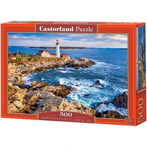 Пазли "Схід сонця над Кейп-Елізабет, США", 500 елементів