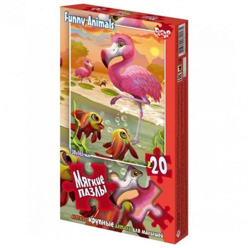М'які пазли "Фламінго", 20 елем.