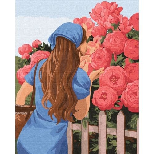 Картина за номерами "Ароматні півонії" ★★★