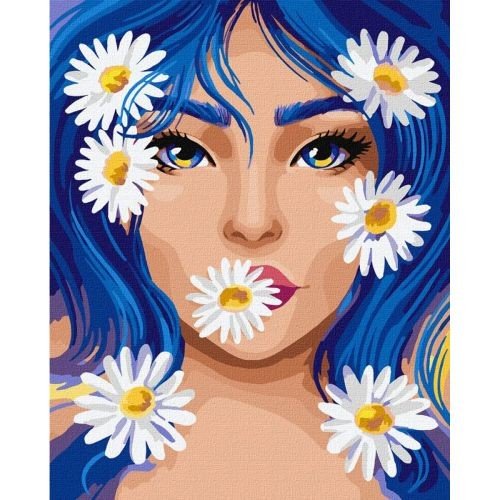 Картина за номерами "Ромашковий настрій" ★★★