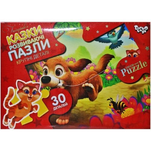 Пазли "Кіт та пес" (30 елементів)
