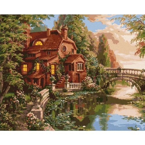 Картина за номерами "Будинок-мрія" ★★★★★