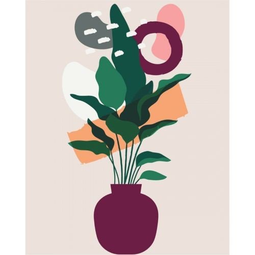 Картина за номерами "Яскравий декор" ★★