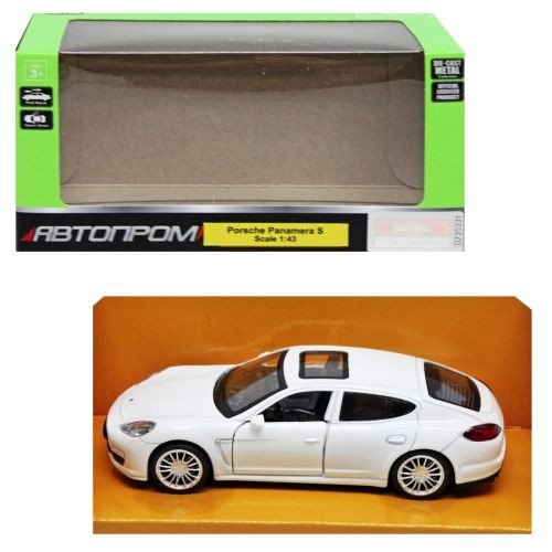 Машинка металева "Автопром: Porsche", білий