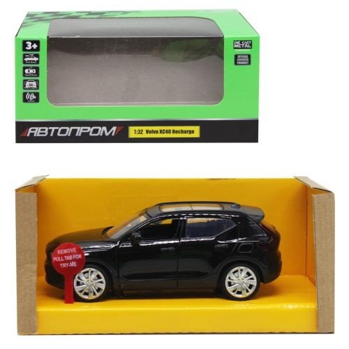 Машинка металева "АВТОПРОМ: Volvo XC40", чорна