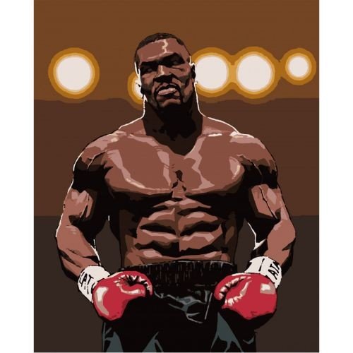 Картина за номерами "Залізний Майк" ★★★★