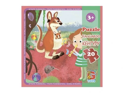 Пазл "Зоопарк: Кенгуру", 20 елем. (21х20 см)