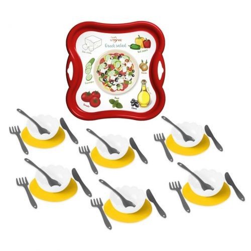 Набір посуду столовий "Салат" на підносі