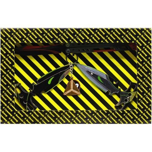 BOX Сувенірний SO-2 "МЕТЕЛИК BLACK WIDOW & HARMONY daggers"