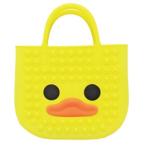 Сумка-антистрес Pop It "Качечка", жовта
