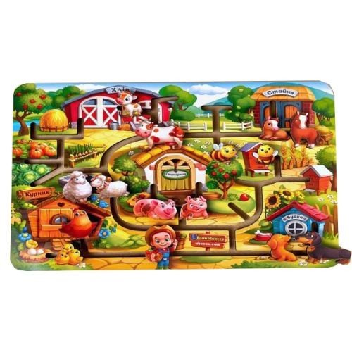 Деревʼяна гра-лабіринт "Ферма"