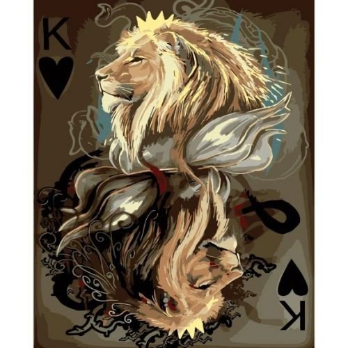 Картина за номерами "Карта короля" ★★★★