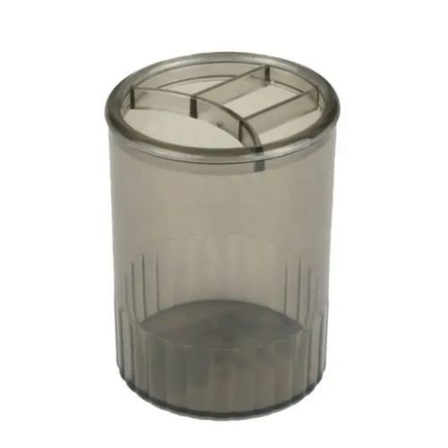 Стакан-підставка на 4 відділення, димчата