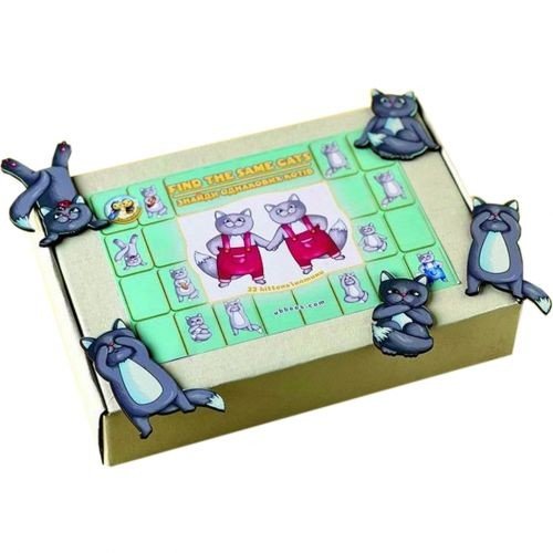 Гра "Знайди однакових котів"