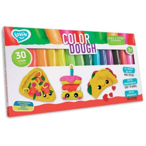 Набір тіста для ліплення "Color Dough" (30 шт)