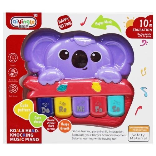Музична іграшка "Піаніно Коала" (бузкова)
