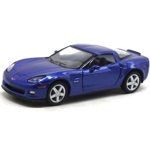 Машинка металева "Chevrolet Corvette Z06 2007", сапфір