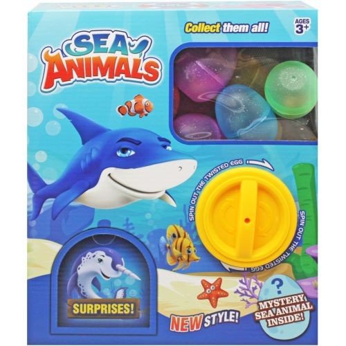 Набір-сюрприз у яйці "Морські мешканці", 10 штук