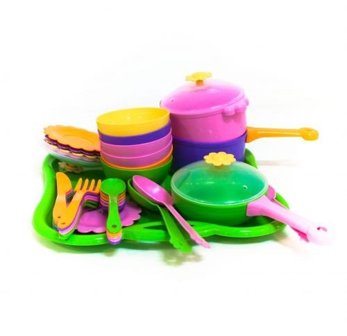 Набір посуду столовий "Ромашка", 43 елемента