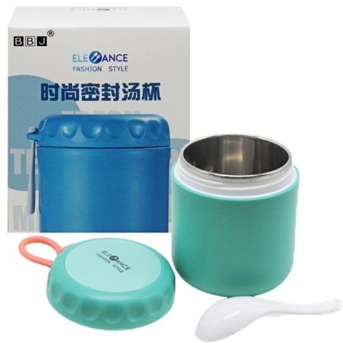 Термос харчовий з ложечкою, 430 мл (мʼятний)