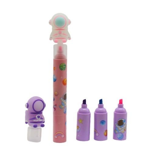 Маркер-текстовидільник 3 в 1 "Космос"