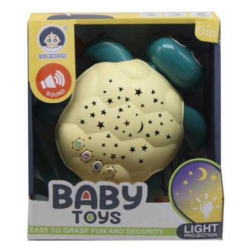 Нічник із проектором "Черепашка" (бірюзова)