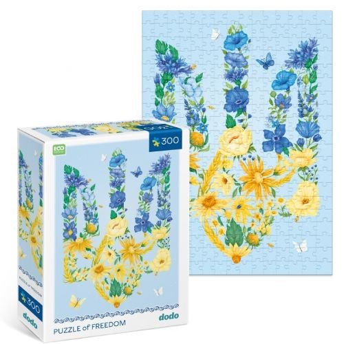 Пазл "Квітучий тризуб" (300 елементів)