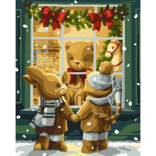 Картина за номерами "Магазин іграшок" ★★★