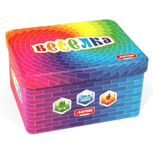 Настільна карткова гра "Веселка" (укр)